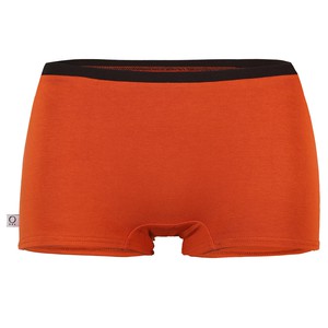 Bio-Baumwolle Damen-Badeshorts Isi rost / schwarz from Frija Omina