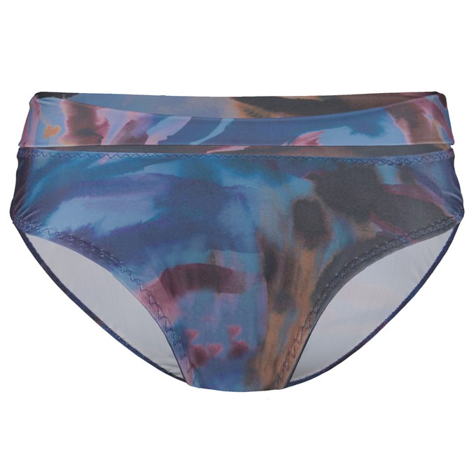 Recycling Damen-Bikinihose Fjordella Palm + blau from Frija Omina