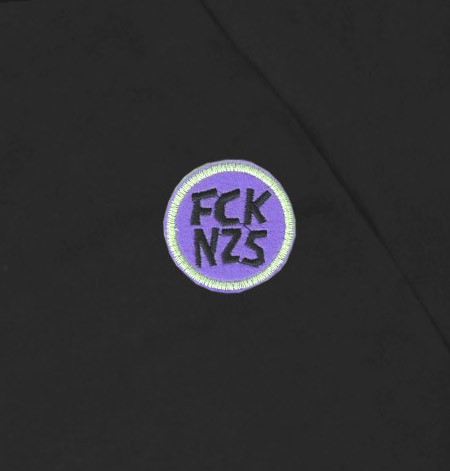 Hoodie FCK NZS schwarz from Frija Omina