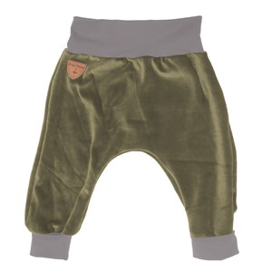 Mitwachsende Bio Nickihose Hygge mini, olive (grün) from Frija Omina