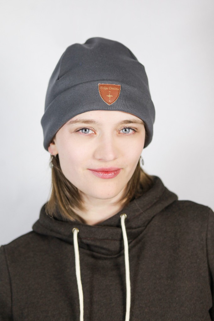 Nachhaltige Beanie Basel anthrazit from Frija Omina