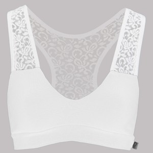 Bio-Bustier Jondel-Top weiß from Frija Omina