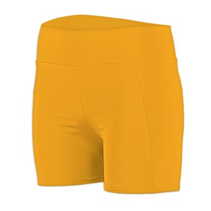 Recycling Running Shorts mango (gelb) from Frija Omina