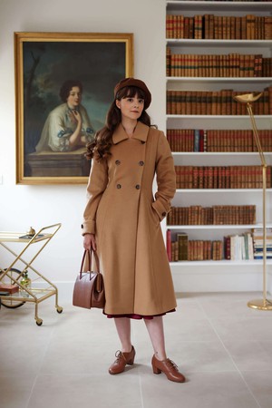 Doris Wool Cashmere Coat from GAÂLA