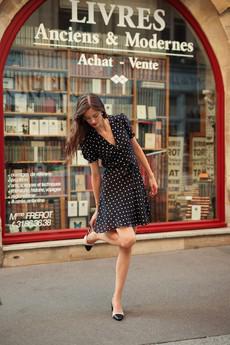 Belle Polka-Dot Dress via GAÂLA