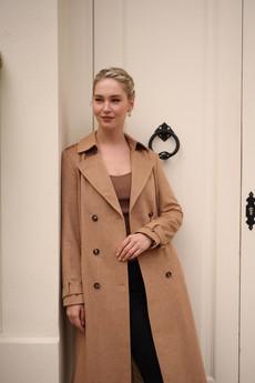 Nicole Wool Coat via GAÂLA