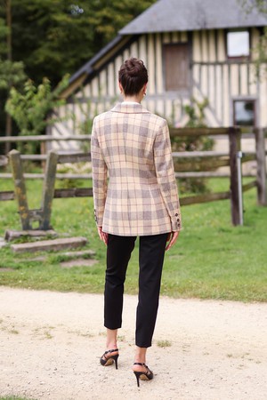 Christopher Plaid Blazer from GAÂLA