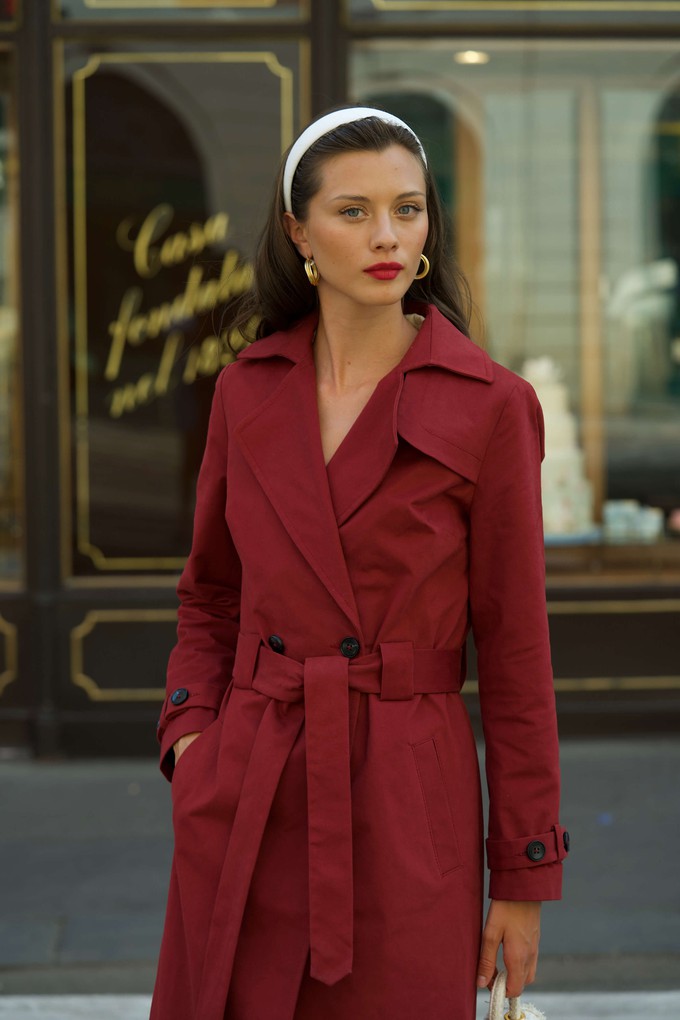 Benedicte Cotton Trench Coat from GAÂLA