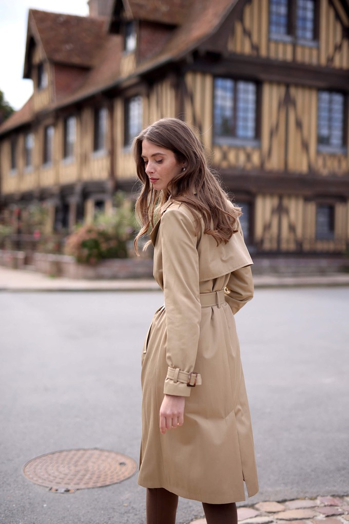 Nicole Cotton Trench Coat from GAÂLA