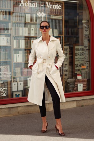 Nicole Cotton Trench Coat from GAÂLA