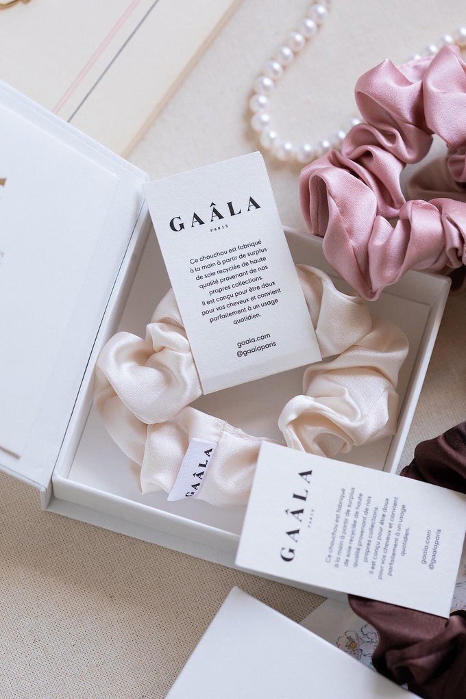 Zoe Silk Scrunchie from GAÂLA