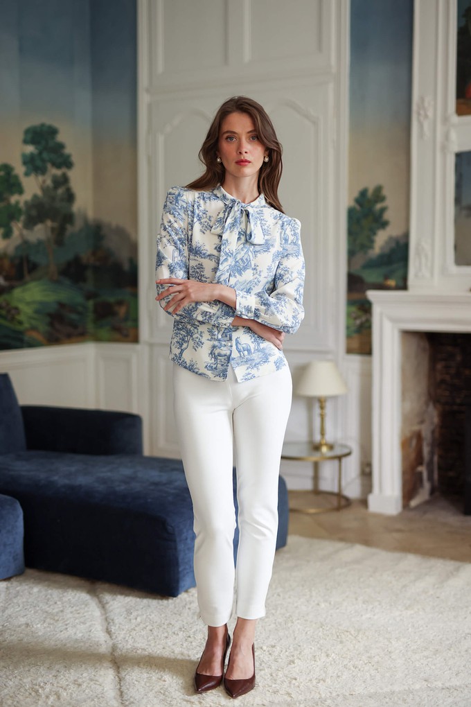 Lena Toile De Jouy Blouse from GAÂLA