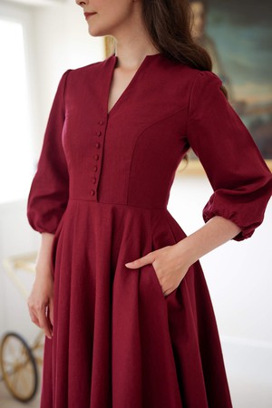 Grace Linen Dress from GAÂLA