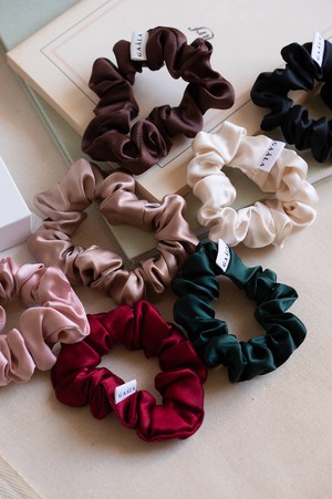 Zoe Silk Scrunchie from GAÂLA