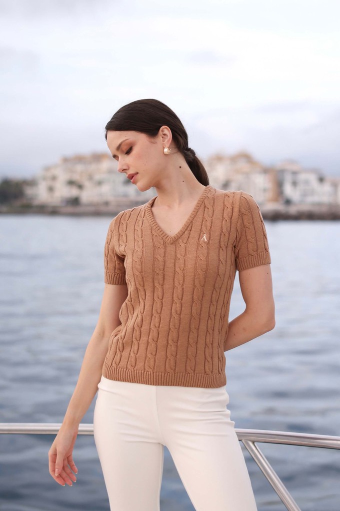 Talina Cable Knit Top from GAÂLA