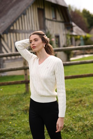 Christin Cable Knit Sweater from GAÂLA