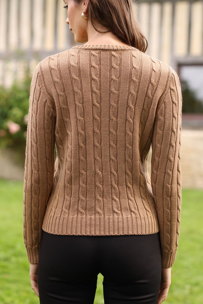 Christina Cable Knit Sweater from GAÂLA