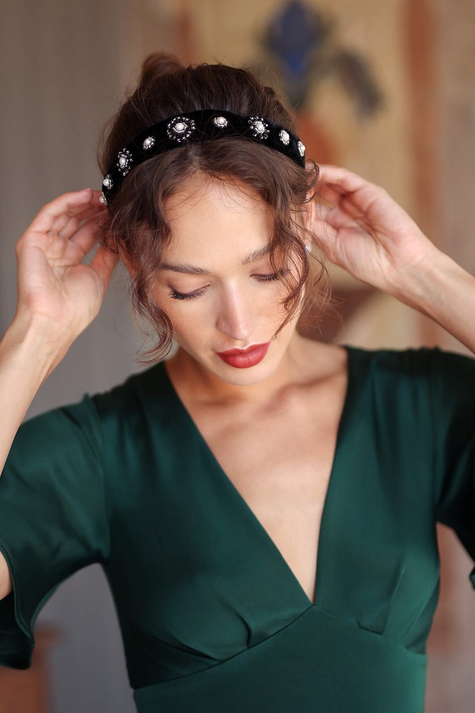 Britt Velvet Headband from GAÂLA