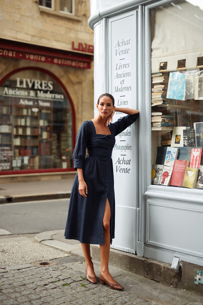 Esther Linen Dress from GAÂLA