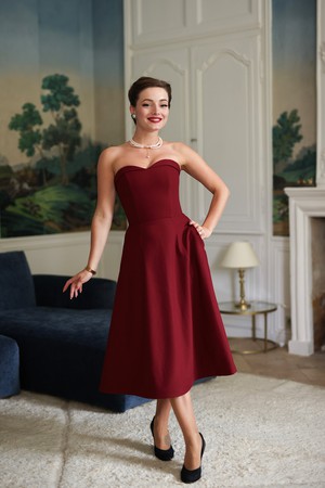 Dorothy Strapless Dress from GAÂLA