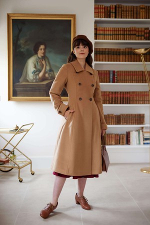 Doris Wool Cashmere Coat from GAÂLA