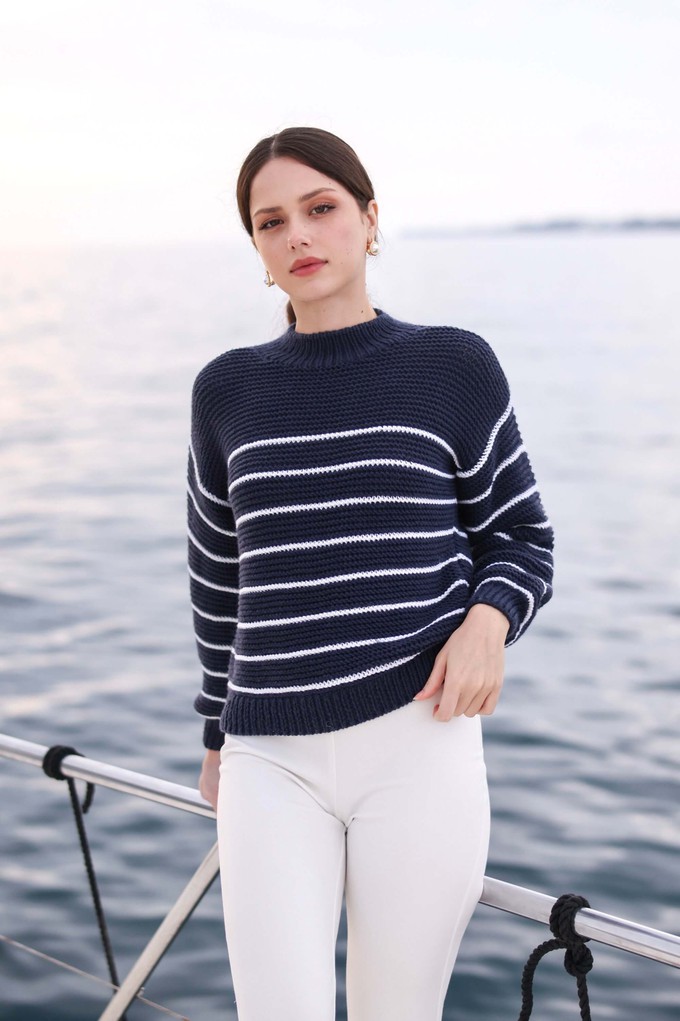 Marine Merino Wool Sweater from GAÂLA