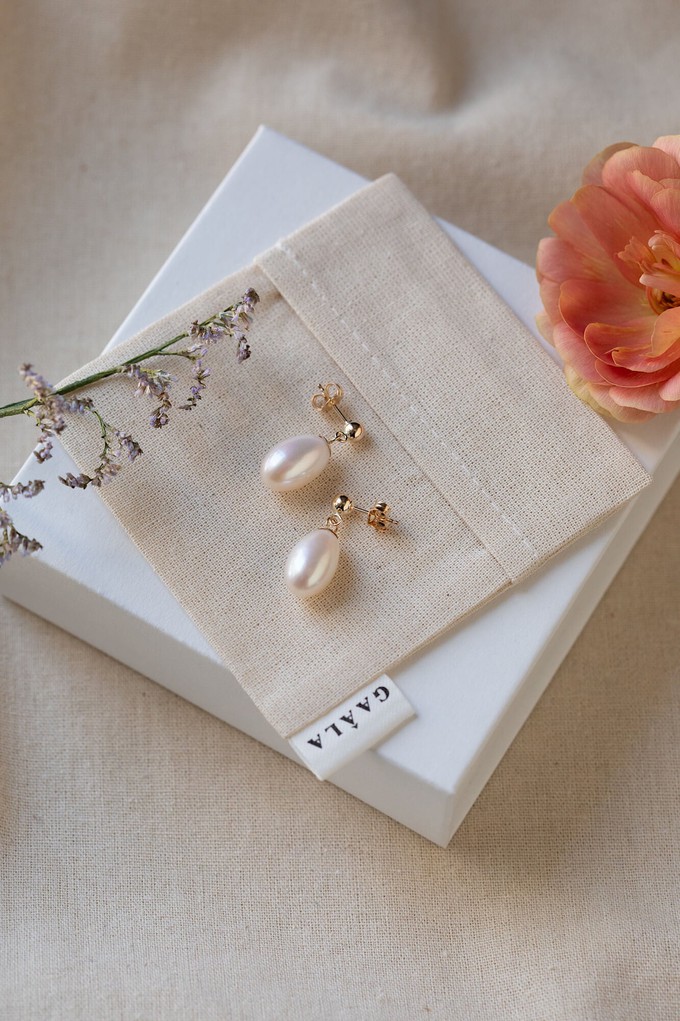 Tears of Venus Pearl Earrings from GAÂLA