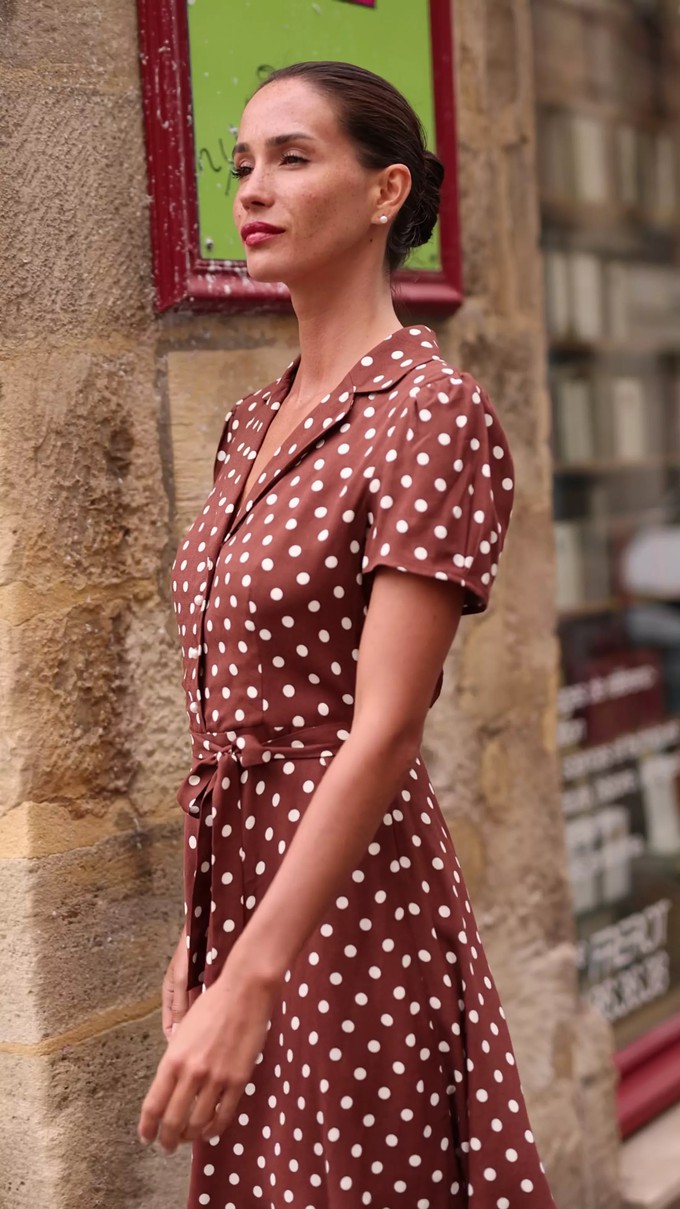 Belle Polka-Dot Dress from GAÂLA