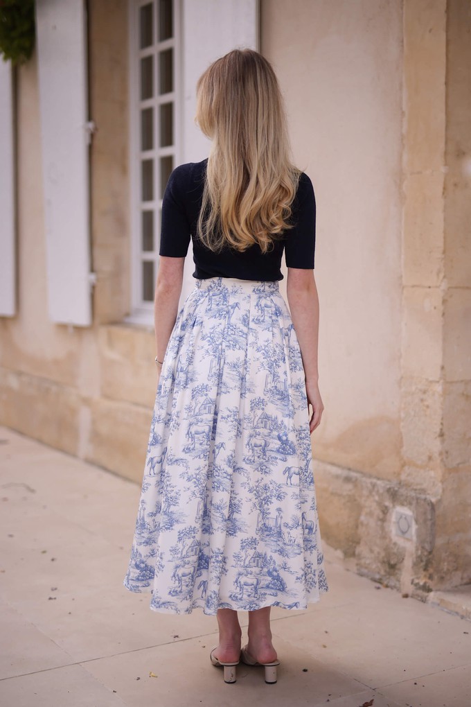 Florence Toile De Jouy Skirt from GAÂLA