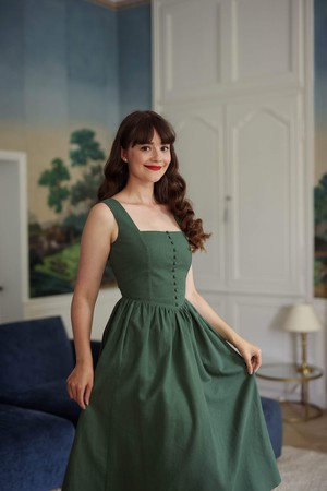 Lizzy Pinafore Dress from GAÂLA