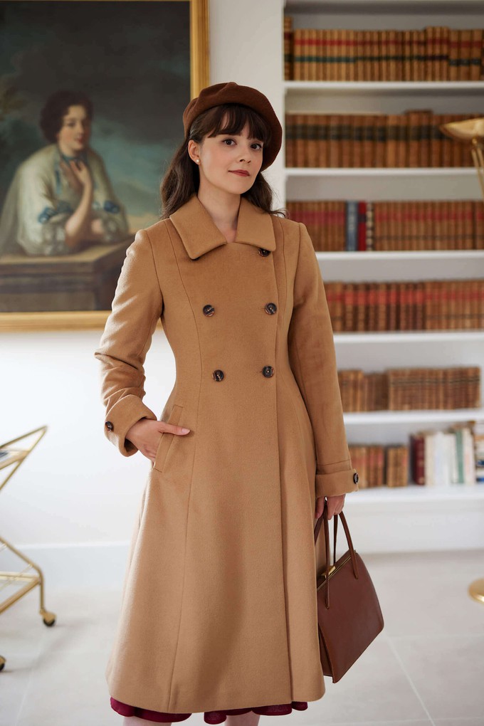 Doris Wool Cashmere Coat from GAÂLA