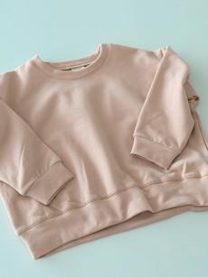 Oversize-Pullover aus Bio-Baumwolle – Sand via Glow - the store