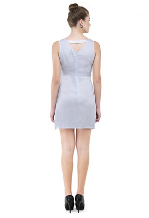 Short light blue dress from Grab Your Garb