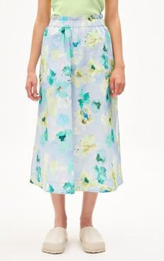 Skirt Aaimemi Aqua Floral via Het Faire Oosten