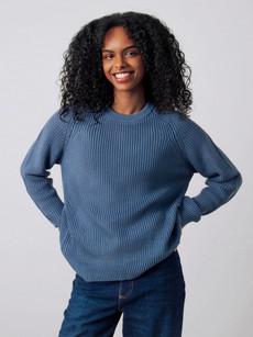 Grobstrick Pullover Damen via Honest Basics