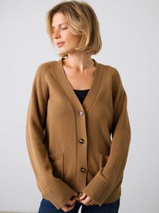 Grande Strickjacke Frauen via Honest Basics