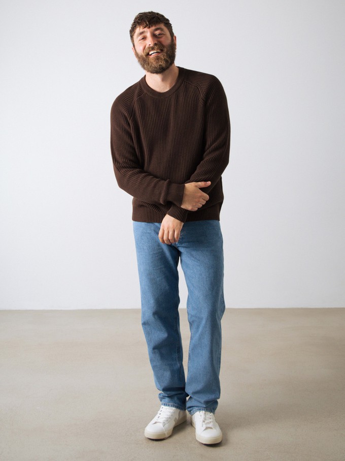 Heavy Knit Pullover Männer from Honest Basics