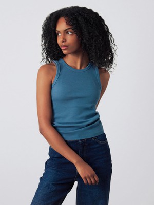 Ribbed Racer Top from Honest Basics