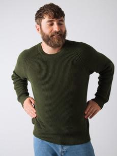 Heavy Knit Pullover Männer via Honest Basics