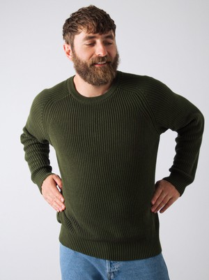 Heavy Knit Pullover Männer from Honest Basics