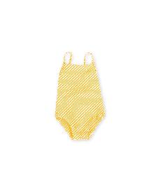 Mara One-Piece – Dandelion Stripe via Ina Swim