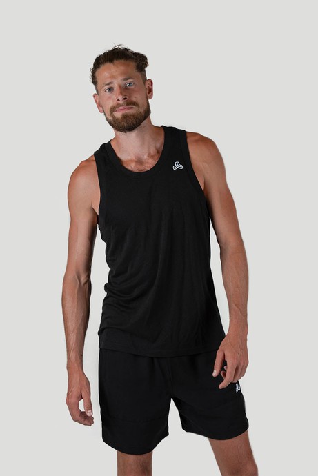 [PF14.Wood] Tanktop - Black from Iron Roots