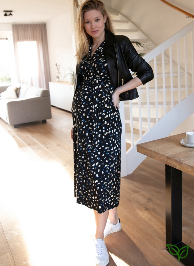 Olivia Maternity Dress with LENZING™ ECOVERO™ from Isabella Oliver