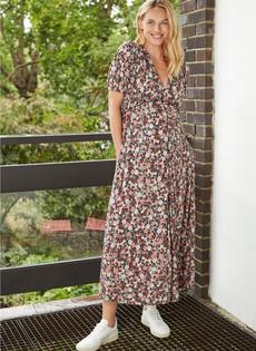 Ivona Maternity Dress with Lenzing™ Ecovero™ via Isabella Oliver