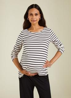 Arden Organic Cotton Maternity Top via Isabella Oliver