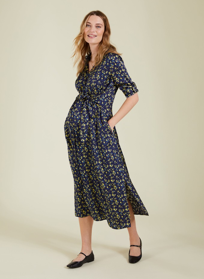 Kelsy Recycled Maternity Dress from Isabella Oliver