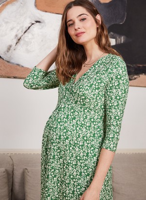 Mia Maternity Dress with Lenzing Ecovero from Isabella Oliver