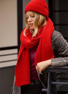 Alina Recycled Wool Scarf via Isabella Oliver