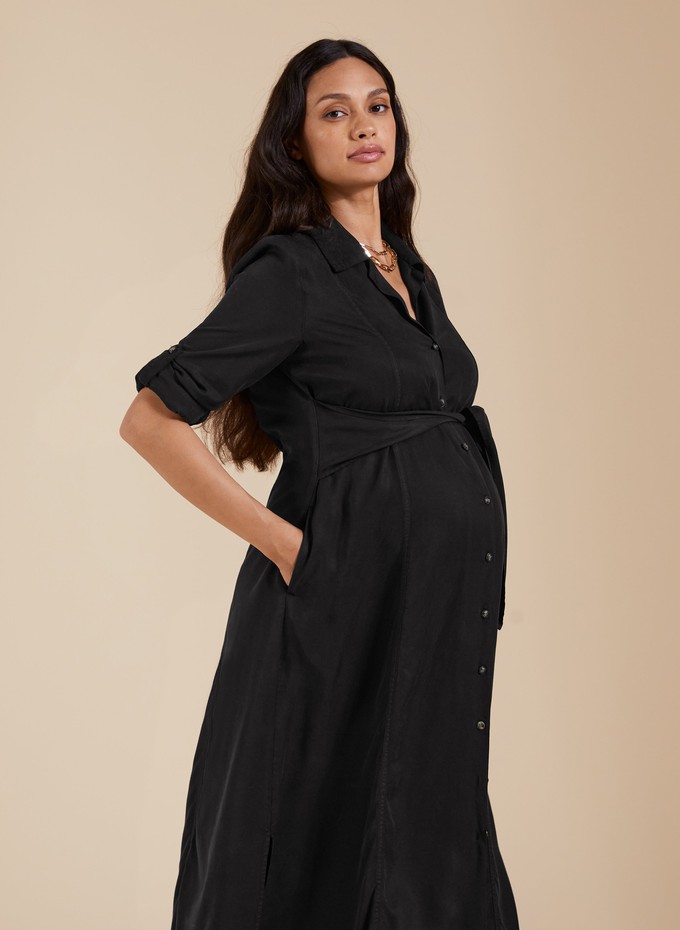 Kelsy Maternity Dress with TENCEL™ from Isabella Oliver