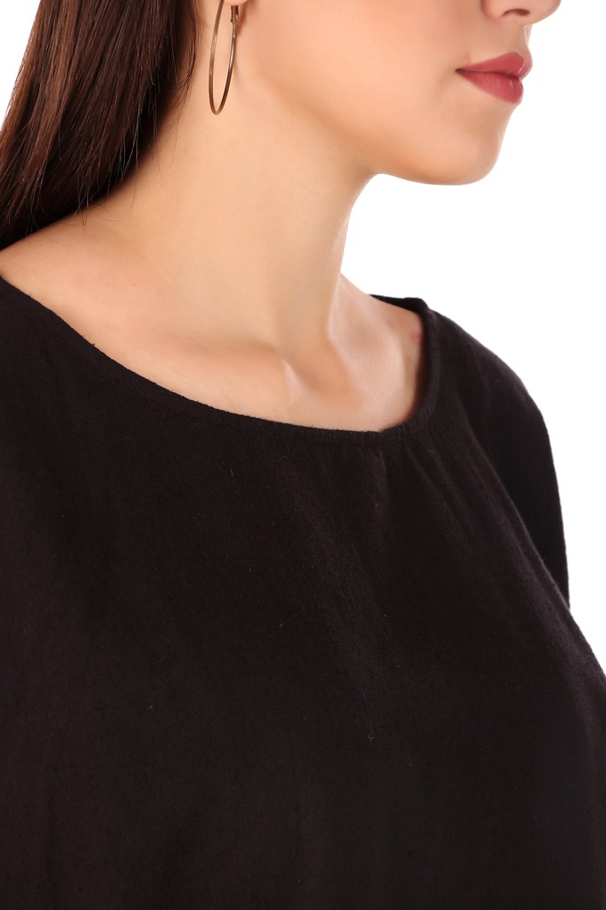 NEW! Cotton Hemp Top Black from JULAHAS